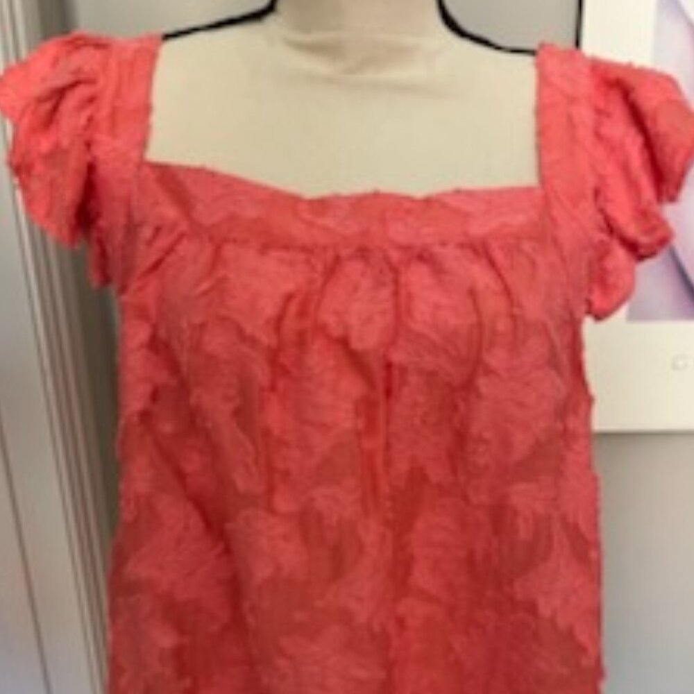 Anthropologie flutter top